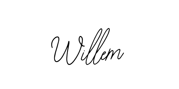 You should practise on your own different ways (Bearetta-2O07w) to write your name (Willem) in signature. don't let someone else do it for you. Willem signature style 12 images and pictures png