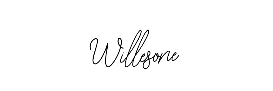 Willesone stylish signature style. Best Handwritten Sign (Bearetta-2O07w) for my name. Handwritten Signature Collection Ideas for my name Willesone. Willesone signature style 12 images and pictures png