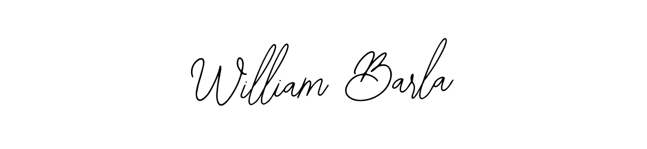 It looks lik you need a new signature style for name William Barla. Design unique handwritten (Bearetta-2O07w) signature with our free signature maker in just a few clicks. William Barla signature style 12 images and pictures png