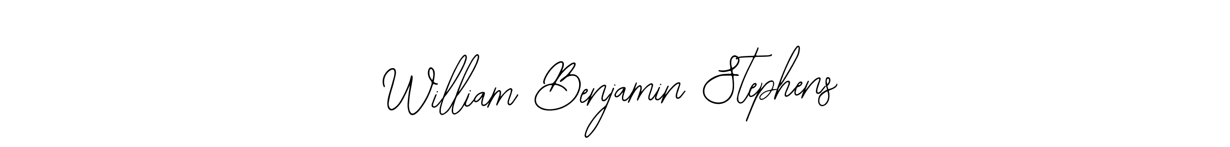 William Benjamin Stephens stylish signature style. Best Handwritten Sign (Bearetta-2O07w) for my name. Handwritten Signature Collection Ideas for my name William Benjamin Stephens. William Benjamin Stephens signature style 12 images and pictures png