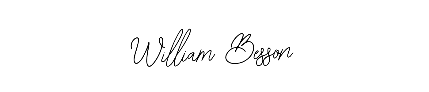 This is the best signature style for the William Besson name. Also you like these signature font (Bearetta-2O07w). Mix name signature. William Besson signature style 12 images and pictures png