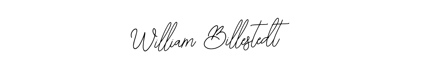 William Billestedt stylish signature style. Best Handwritten Sign (Bearetta-2O07w) for my name. Handwritten Signature Collection Ideas for my name William Billestedt. William Billestedt signature style 12 images and pictures png