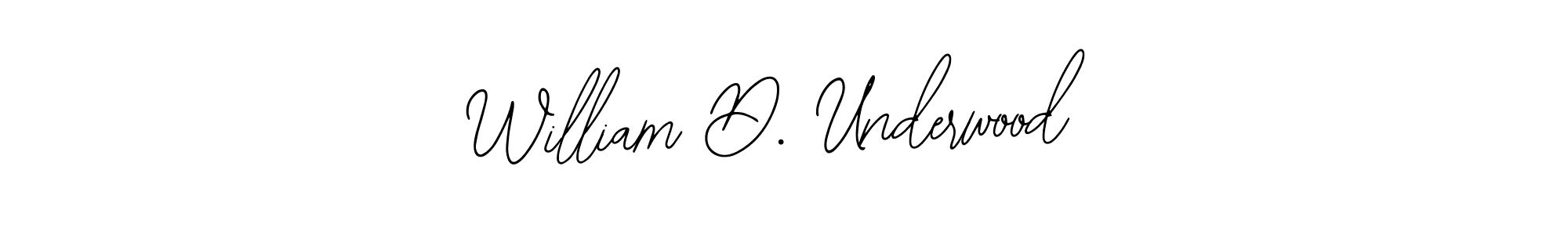 Create a beautiful signature design for name William D. Underwood. With this signature (Bearetta-2O07w) fonts, you can make a handwritten signature for free. William D. Underwood signature style 12 images and pictures png