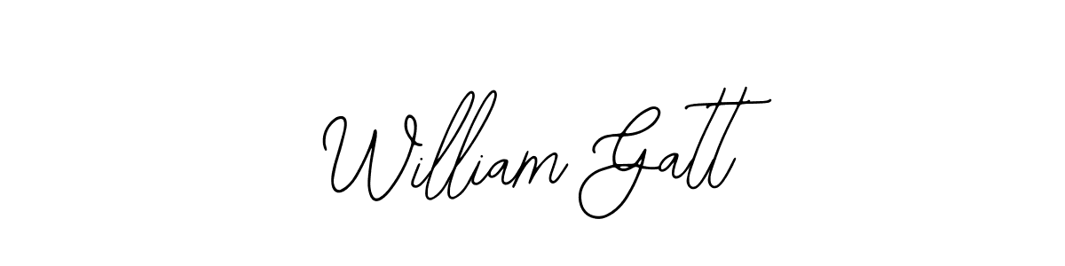 How to make William Gatt signature? Bearetta-2O07w is a professional autograph style. Create handwritten signature for William Gatt name. William Gatt signature style 12 images and pictures png