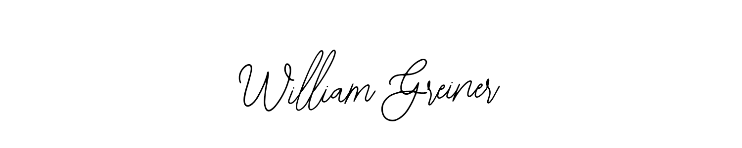 Also You can easily find your signature by using the search form. We will create William Greiner name handwritten signature images for you free of cost using Bearetta-2O07w sign style. William Greiner signature style 12 images and pictures png