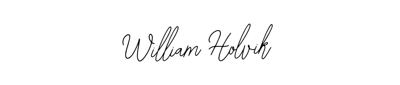 Also we have William Holvik name is the best signature style. Create professional handwritten signature collection using Bearetta-2O07w autograph style. William Holvik signature style 12 images and pictures png