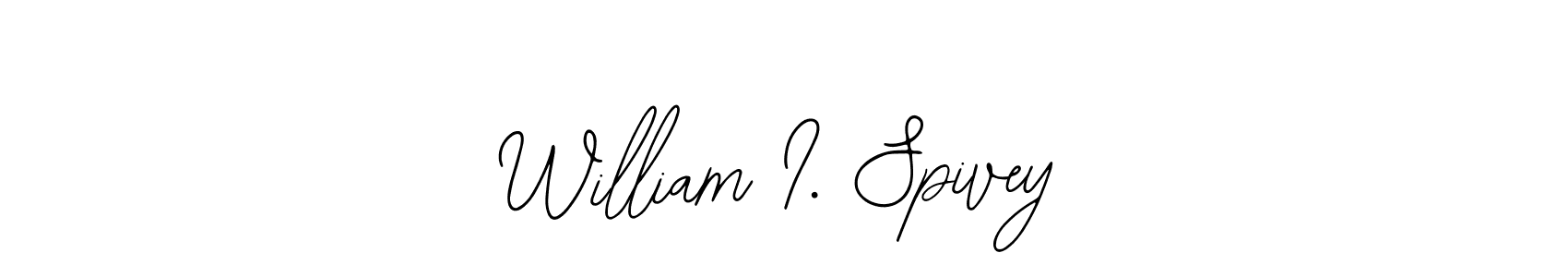 Make a beautiful signature design for name William I. Spivey. Use this online signature maker to create a handwritten signature for free. William I. Spivey signature style 12 images and pictures png