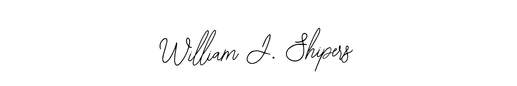 How to make William J. Shipers signature? Bearetta-2O07w is a professional autograph style. Create handwritten signature for William J. Shipers name. William J. Shipers signature style 12 images and pictures png