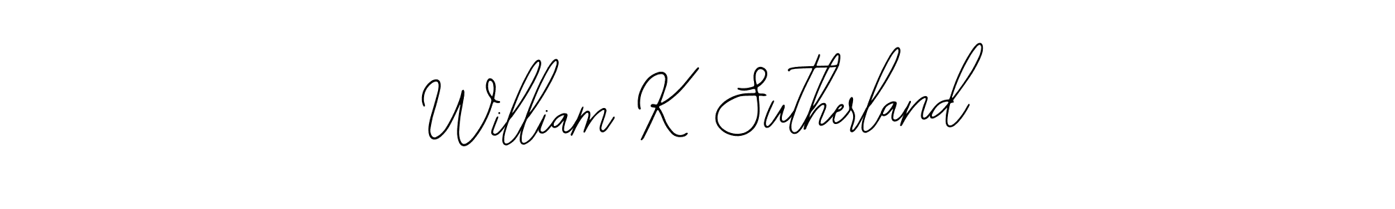 Create a beautiful signature design for name William K Sutherland. With this signature (Bearetta-2O07w) fonts, you can make a handwritten signature for free. William K Sutherland signature style 12 images and pictures png