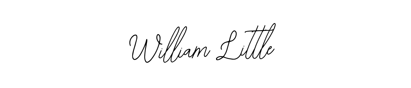 How to make William Little name signature. Use Bearetta-2O07w style for creating short signs online. This is the latest handwritten sign. William Little signature style 12 images and pictures png