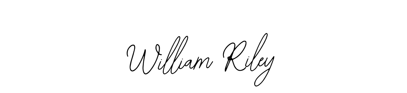 William Riley stylish signature style. Best Handwritten Sign (Bearetta-2O07w) for my name. Handwritten Signature Collection Ideas for my name William Riley. William Riley signature style 12 images and pictures png