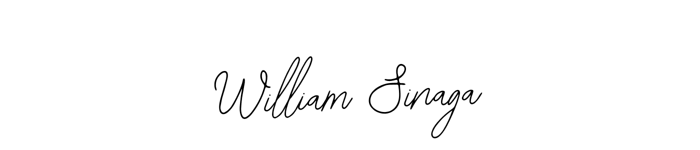 Make a beautiful signature design for name William Sinaga. With this signature (Bearetta-2O07w) style, you can create a handwritten signature for free. William Sinaga signature style 12 images and pictures png