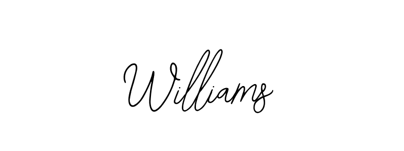 The best way (Bearetta-2O07w) to make a short signature is to pick only two or three words in your name. The name Williams include a total of six letters. For converting this name. Williams signature style 12 images and pictures png