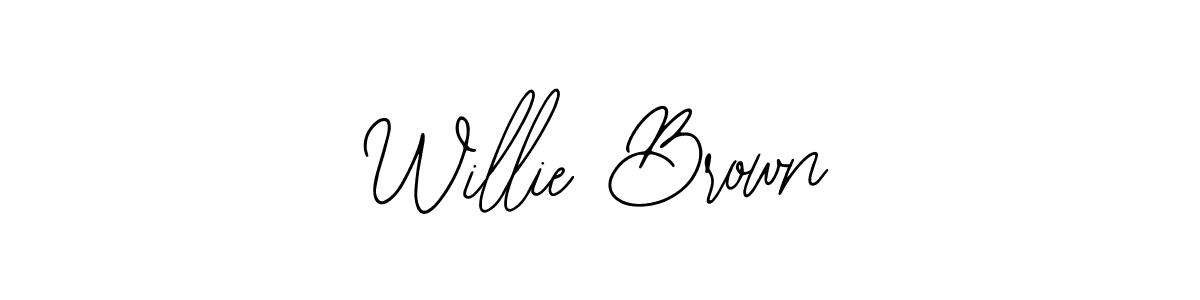 Willie Brown stylish signature style. Best Handwritten Sign (Bearetta-2O07w) for my name. Handwritten Signature Collection Ideas for my name Willie Brown. Willie Brown signature style 12 images and pictures png