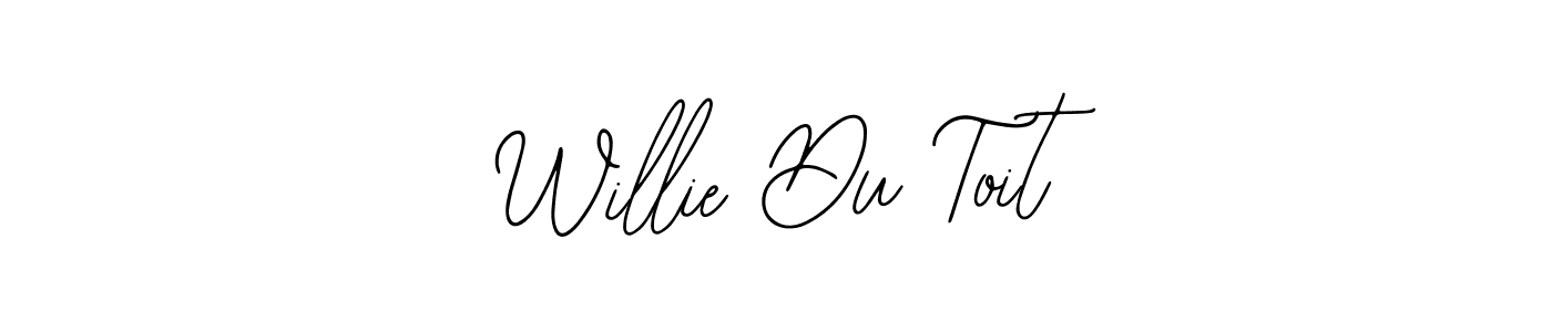 if you are searching for the best signature style for your name Willie Du Toit. so please give up your signature search. here we have designed multiple signature styles  using Bearetta-2O07w. Willie Du Toit signature style 12 images and pictures png