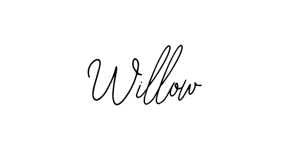 You should practise on your own different ways (Bearetta-2O07w) to write your name (Willow) in signature. don't let someone else do it for you. Willow signature style 12 images and pictures png