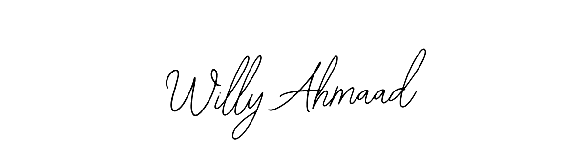 You can use this online signature creator to create a handwritten signature for the name Willy Ahmaad. This is the best online autograph maker. Willy Ahmaad signature style 12 images and pictures png