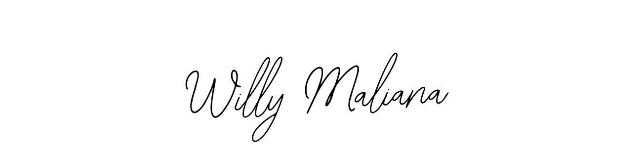 Create a beautiful signature design for name Willy Maliana. With this signature (Bearetta-2O07w) fonts, you can make a handwritten signature for free. Willy Maliana signature style 12 images and pictures png