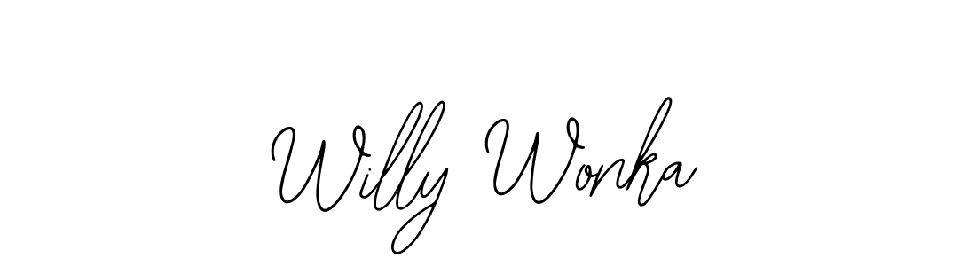 It looks lik you need a new signature style for name Willy Wonka. Design unique handwritten (Bearetta-2O07w) signature with our free signature maker in just a few clicks. Willy Wonka signature style 12 images and pictures png