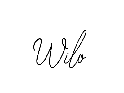 Create a beautiful signature design for name Wilo. With this signature (Bearetta-2O07w) fonts, you can make a handwritten signature for free. Wilo signature style 12 images and pictures png