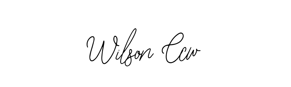 Create a beautiful signature design for name Wilson Ccw. With this signature (Bearetta-2O07w) fonts, you can make a handwritten signature for free. Wilson Ccw signature style 12 images and pictures png