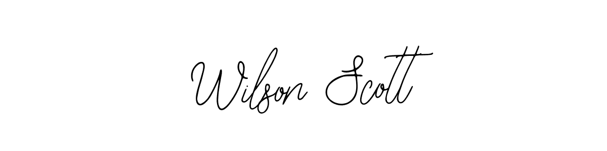 The best way (Bearetta-2O07w) to make a short signature is to pick only two or three words in your name. The name Wilson Scott include a total of six letters. For converting this name. Wilson Scott signature style 12 images and pictures png