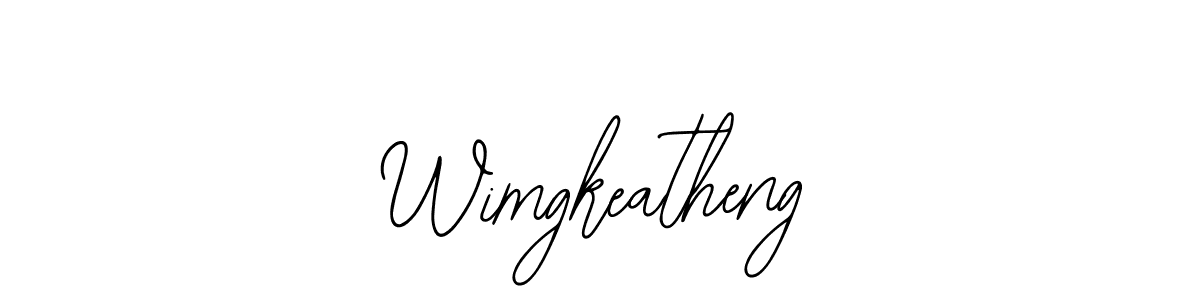 if you are searching for the best signature style for your name Wimgkeatheng. so please give up your signature search. here we have designed multiple signature styles  using Bearetta-2O07w. Wimgkeatheng signature style 12 images and pictures png