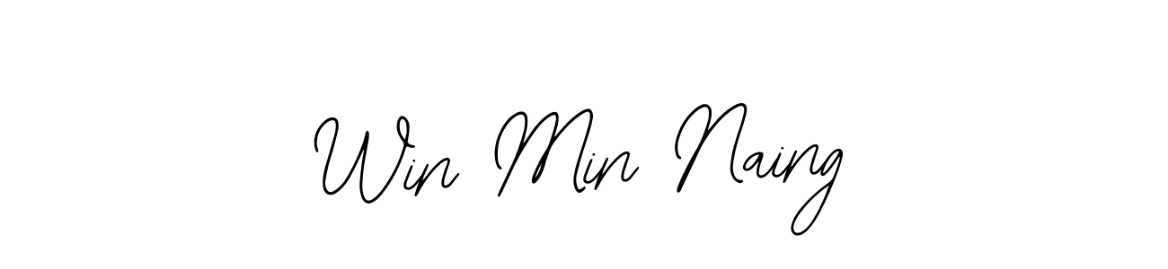 It looks lik you need a new signature style for name Win Min Naing. Design unique handwritten (Bearetta-2O07w) signature with our free signature maker in just a few clicks. Win Min Naing signature style 12 images and pictures png
