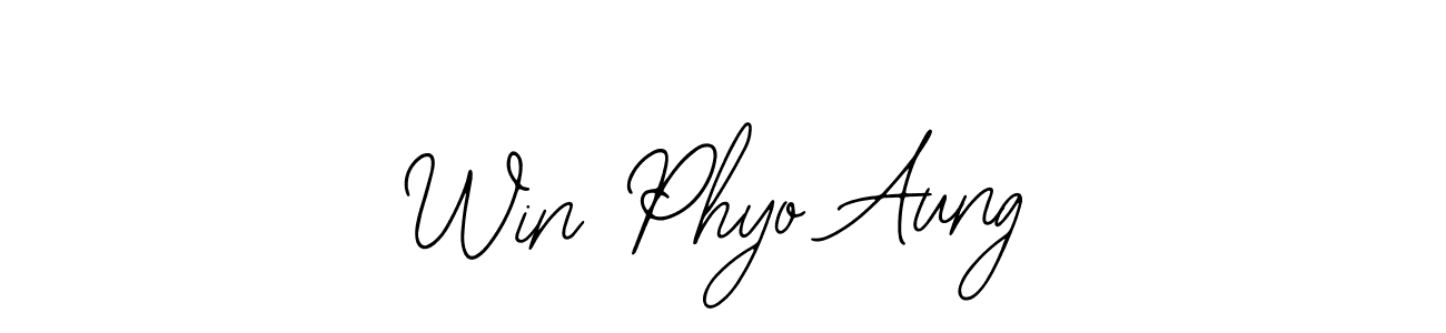 Make a short Win Phyo Aung signature style. Manage your documents anywhere anytime using Bearetta-2O07w. Create and add eSignatures, submit forms, share and send files easily. Win Phyo Aung signature style 12 images and pictures png