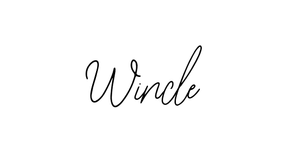 Wincle stylish signature style. Best Handwritten Sign (Bearetta-2O07w) for my name. Handwritten Signature Collection Ideas for my name Wincle. Wincle signature style 12 images and pictures png