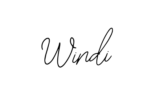 How to make Windi name signature. Use Bearetta-2O07w style for creating short signs online. This is the latest handwritten sign. Windi signature style 12 images and pictures png