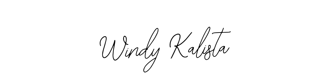 Once you've used our free online signature maker to create your best signature Bearetta-2O07w style, it's time to enjoy all of the benefits that Windy Kalista name signing documents. Windy Kalista signature style 12 images and pictures png