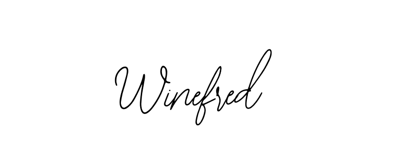 Design your own signature with our free online signature maker. With this signature software, you can create a handwritten (Bearetta-2O07w) signature for name Winefred. Winefred signature style 12 images and pictures png