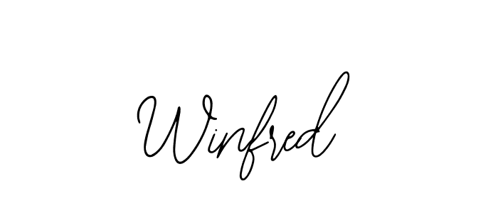 Similarly Bearetta-2O07w is the best handwritten signature design. Signature creator online .You can use it as an online autograph creator for name Winfred. Winfred signature style 12 images and pictures png