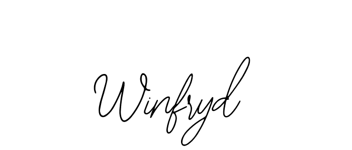 Winfryd stylish signature style. Best Handwritten Sign (Bearetta-2O07w) for my name. Handwritten Signature Collection Ideas for my name Winfryd. Winfryd signature style 12 images and pictures png