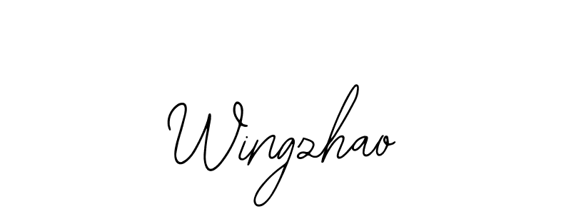 Create a beautiful signature design for name Wingzhao. With this signature (Bearetta-2O07w) fonts, you can make a handwritten signature for free. Wingzhao signature style 12 images and pictures png