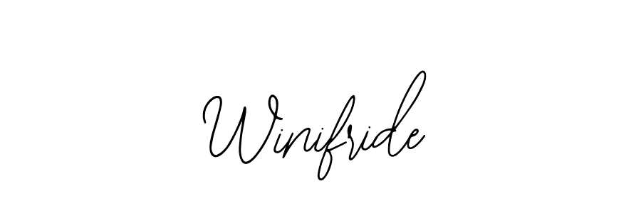Also You can easily find your signature by using the search form. We will create Winifride name handwritten signature images for you free of cost using Bearetta-2O07w sign style. Winifride signature style 12 images and pictures png