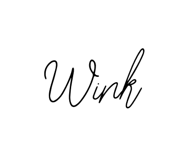 How to Draw Wink signature style? Bearetta-2O07w is a latest design signature styles for name Wink. Wink signature style 12 images and pictures png