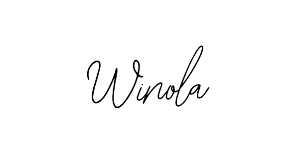 You can use this online signature creator to create a handwritten signature for the name Winola. This is the best online autograph maker. Winola signature style 12 images and pictures png