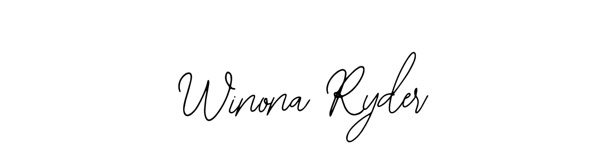Winona Ryder stylish signature style. Best Handwritten Sign (Bearetta-2O07w) for my name. Handwritten Signature Collection Ideas for my name Winona Ryder. Winona Ryder signature style 12 images and pictures png