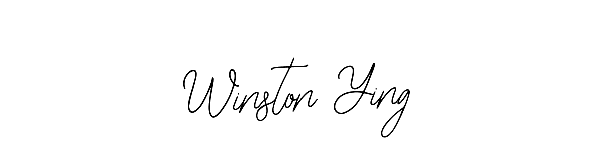 Also we have Winston Ying name is the best signature style. Create professional handwritten signature collection using Bearetta-2O07w autograph style. Winston Ying signature style 12 images and pictures png