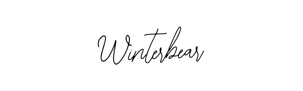 if you are searching for the best signature style for your name Winterbear. so please give up your signature search. here we have designed multiple signature styles  using Bearetta-2O07w. Winterbear signature style 12 images and pictures png