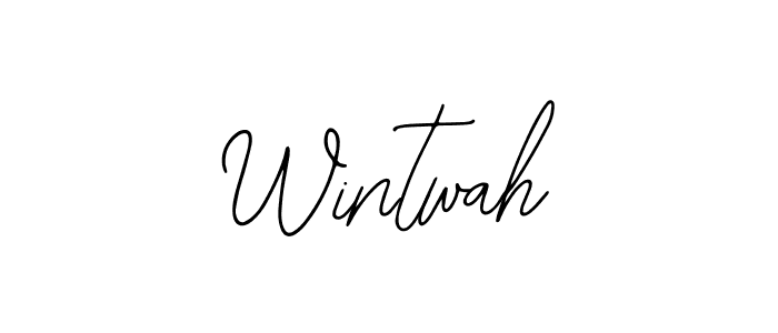 Similarly Bearetta-2O07w is the best handwritten signature design. Signature creator online .You can use it as an online autograph creator for name Wintwah. Wintwah signature style 12 images and pictures png