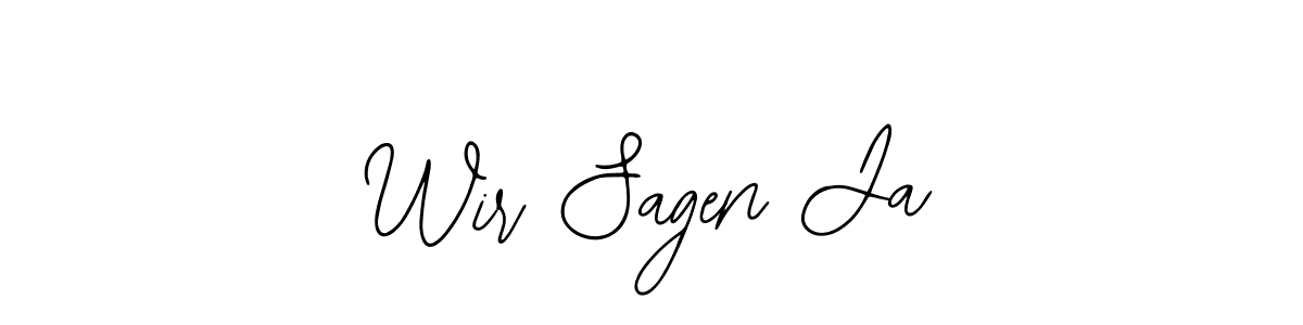 Here are the top 10 professional signature styles for the name Wir Sagen Ja. These are the best autograph styles you can use for your name. Wir Sagen Ja signature style 12 images and pictures png
