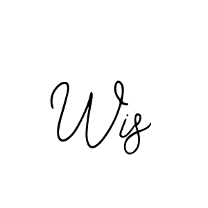 Design your own signature with our free online signature maker. With this signature software, you can create a handwritten (Bearetta-2O07w) signature for name Wis. Wis signature style 12 images and pictures png