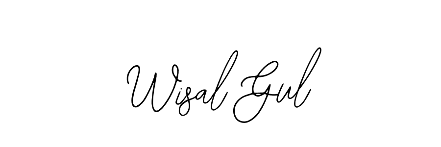Similarly Bearetta-2O07w is the best handwritten signature design. Signature creator online .You can use it as an online autograph creator for name Wisal Gul. Wisal Gul signature style 12 images and pictures png