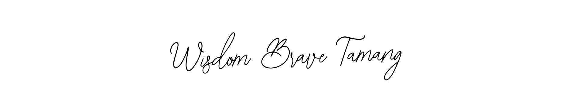 See photos of Wisdom Brave Tamang official signature by Spectra . Check more albums & portfolios. Read reviews & check more about Bearetta-2O07w font. Wisdom Brave Tamang signature style 12 images and pictures png
