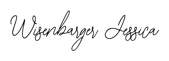 A stylish, flowing autograph style designed for name Wisenbarger Jessica using Bearetta-2O07w typography. Perfect for digital creative projects. Wisenbarger Jessica signature style 12 images and pictures png