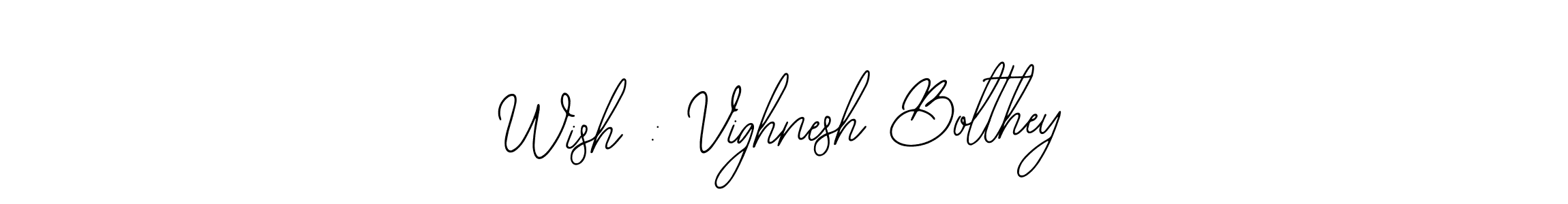 if you are searching for the best signature style for your name Wish : Vighnesh Bolthey. so please give up your signature search. here we have designed multiple signature styles  using Bearetta-2O07w. Wish : Vighnesh Bolthey signature style 12 images and pictures png