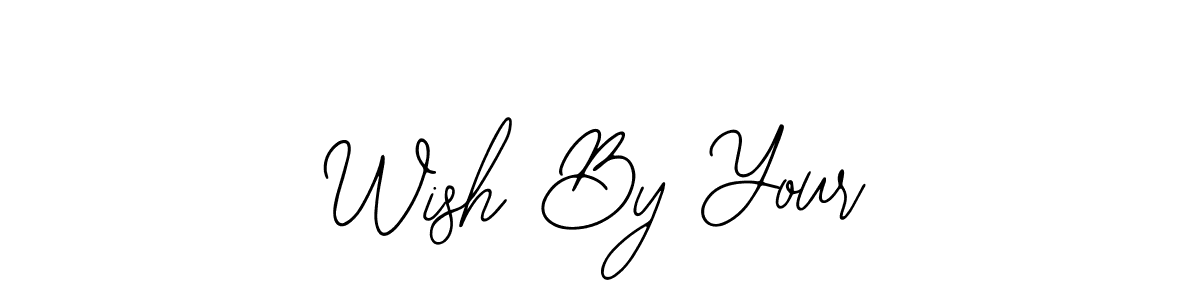 The best way (Bearetta-2O07w) to make a short signature is to pick only two or three words in your name. The name Wish By Your include a total of six letters. For converting this name. Wish By Your signature style 12 images and pictures png